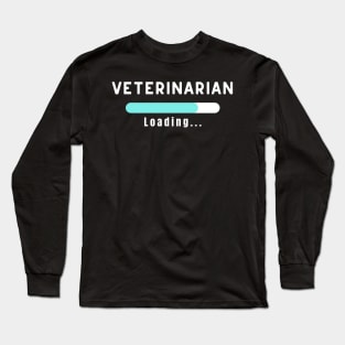 Veterinarian Loading Long Sleeve T-Shirt